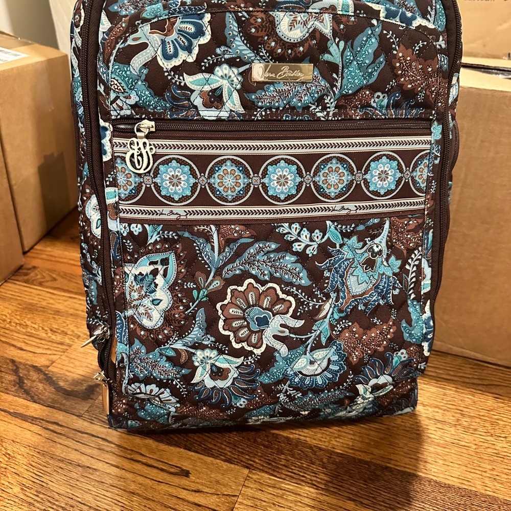 Vera Bradley Java Blue Rolling bag